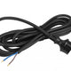 Connection Cable With Straight Plug Ip44 2*1.5 H07rn-f 4m Black