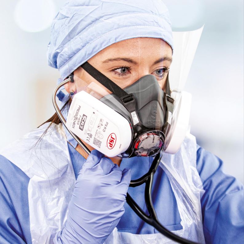 Semimaschera Jsp Force8 con filtri Presstocheck P3