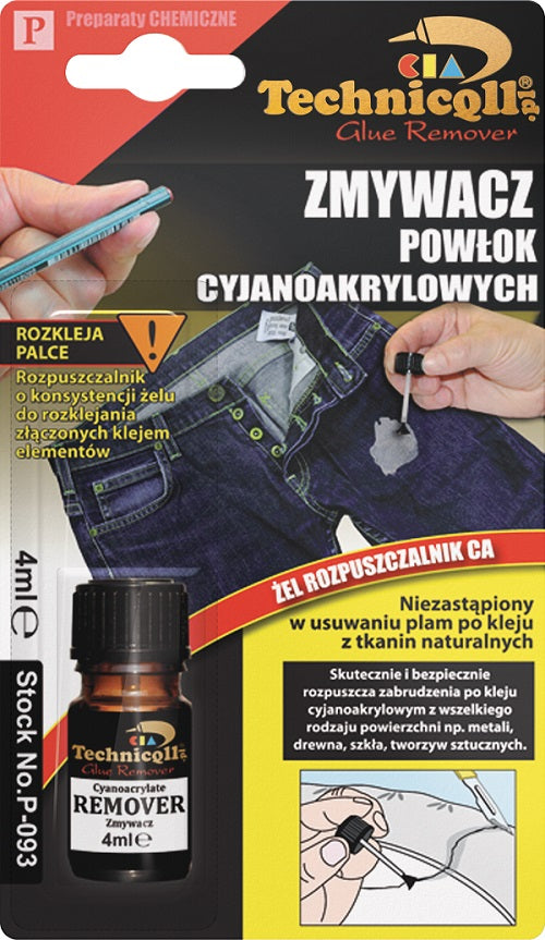 Agent de îndepărtare a stratului de cianoacrilat 4 ml
