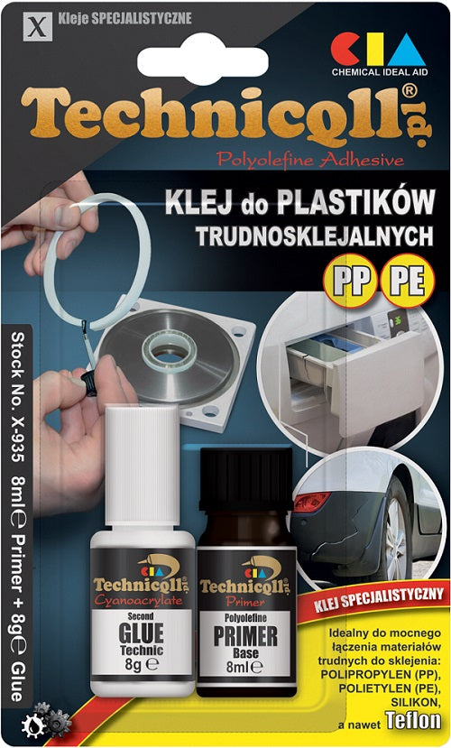 Glue For Pp Pe Ptfe 8g+8ml