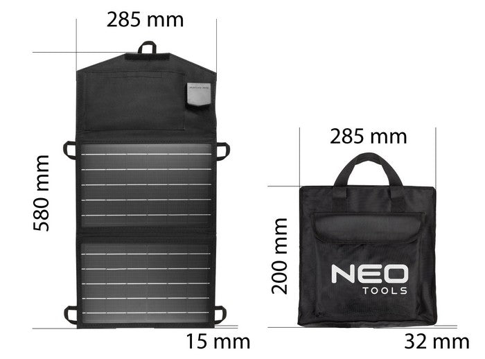 Solárna nabíjačka Solárny panel 15W