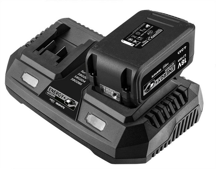 Energy+ Kit 2x 4ah Battery With Double Charger