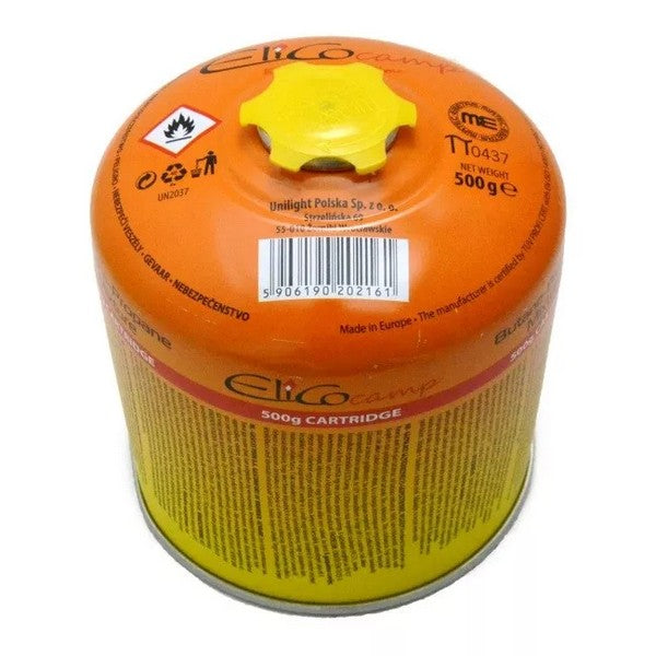 Propan-butanová plynová patrona 500g 7/16' Elico #2711 13
