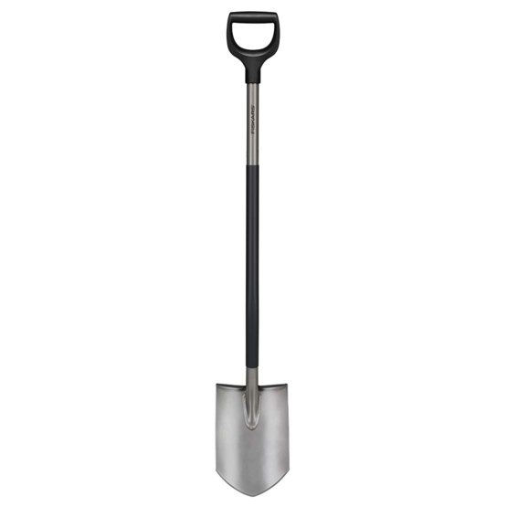 Ergonomisk spade skarp grå