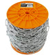 Lang kæde d-2 6mm galvaniseret måler