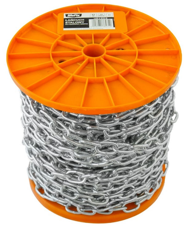 Short Chain d-1 6mm Galvanized Meter