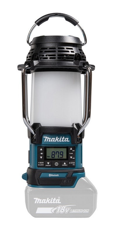 Radio Receiver With Lamp And Flashlight 18v Fm Bluetooth Usb
