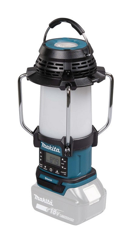 Radio Receiver With Lamp And Flashlight 18v Fm Bluetooth Usb