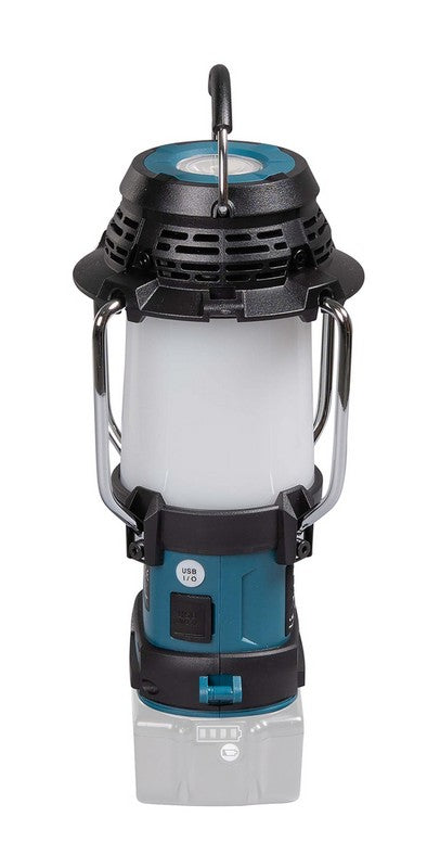 Radio Receiver With Lamp And Flashlight 18v Fm Bluetooth Usb