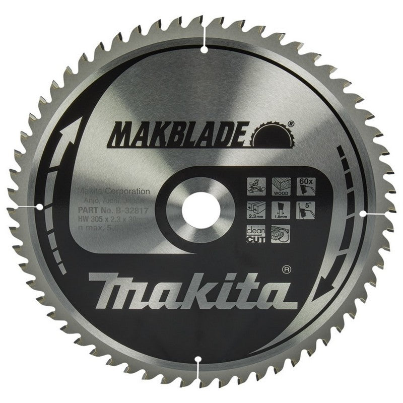 Sierra Sinterizada Para Madera Makblade 305*30mm 60dientes