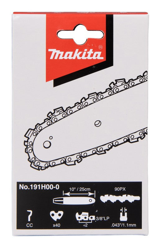Saw Chain 25cm Pitch 3/8'' Groove Width 1.1mm Duc254