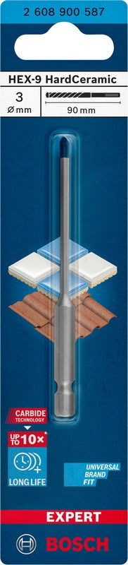 Burghiu Hex-9 Expert Ceramic Hard 3*90mm