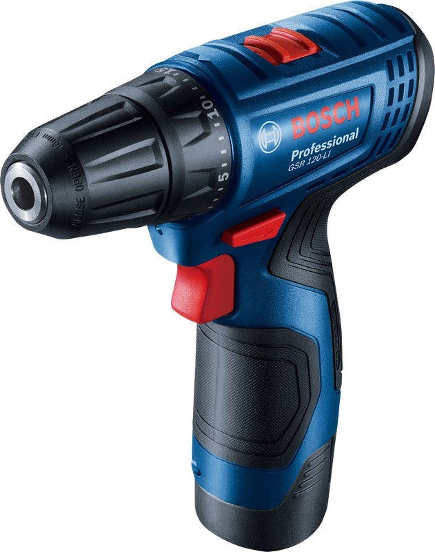 Trapano avvitatore a batteria Gsr 120-li 2*2.0*ah + Gli12v-300