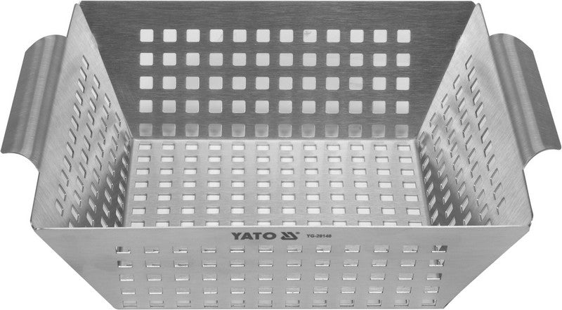 Stainless Steel Grilling Basket 26*22*7cm