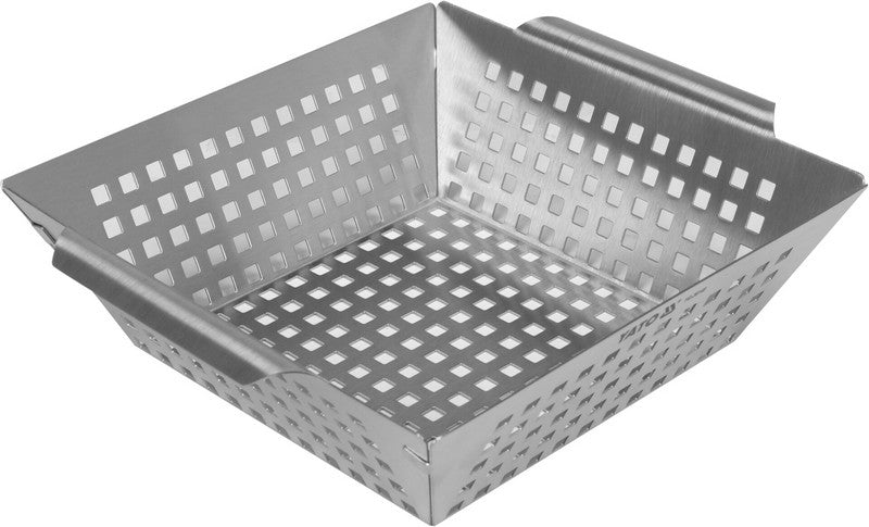 Stainless Steel Grilling Basket 26*22*7cm