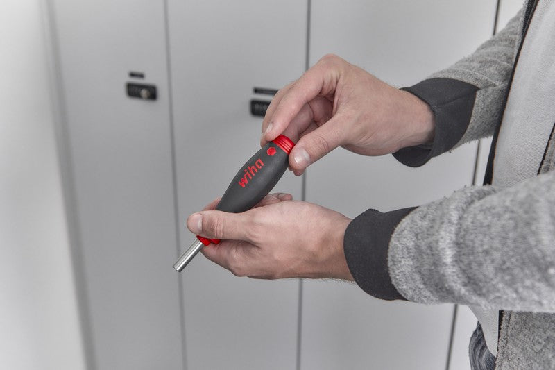 Pocketmax Magnetic Screwdriver With Bit Magazine 8 Bits