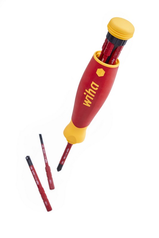 Pocketmax Electric Screwdriver With Bit Magazine 4 Bits