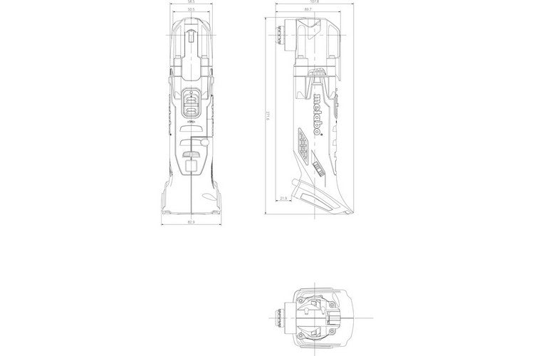 Outil multifonction sans fil Mt 18 Ltx 18v