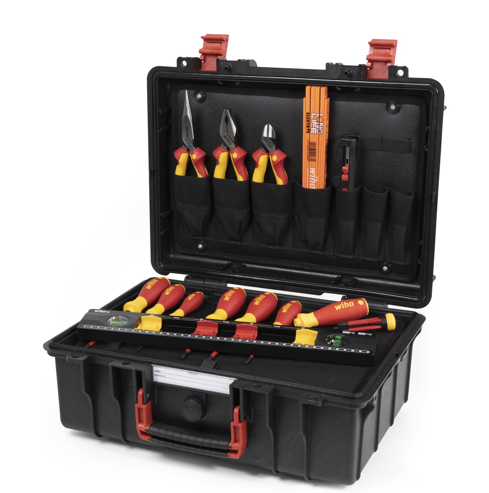 Mallette à outils pour électriciens Basic L 18 pcs.
