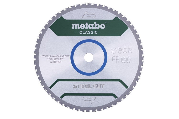 Класически циркулярен трион Steel Cut 305*25.4mm Z60