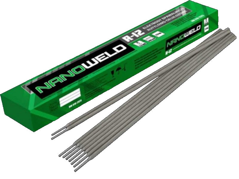 Electrodo Rutilo Nanoweld R-12 2.5*350mm 2.5kg