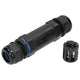 Rechte kabelconnector Ip68 3x6mm2