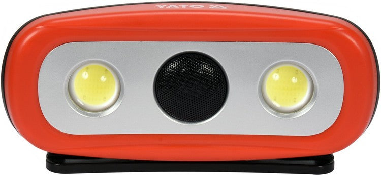 Projecteur Portable Avec Haut-Parleur 2x15w 2000lm Li-ion Ip44