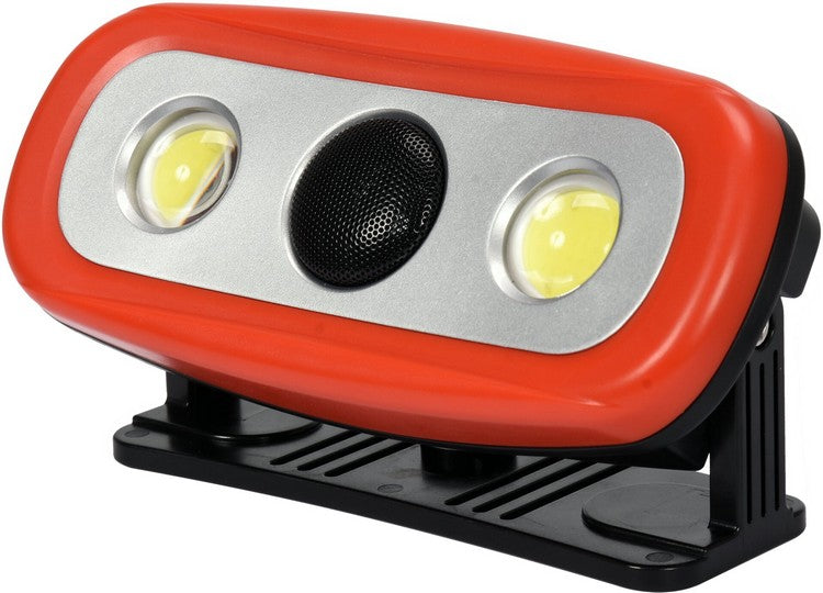 Projecteur Portable Avec Haut-Parleur 2x15w 2000lm Li-ion Ip44
