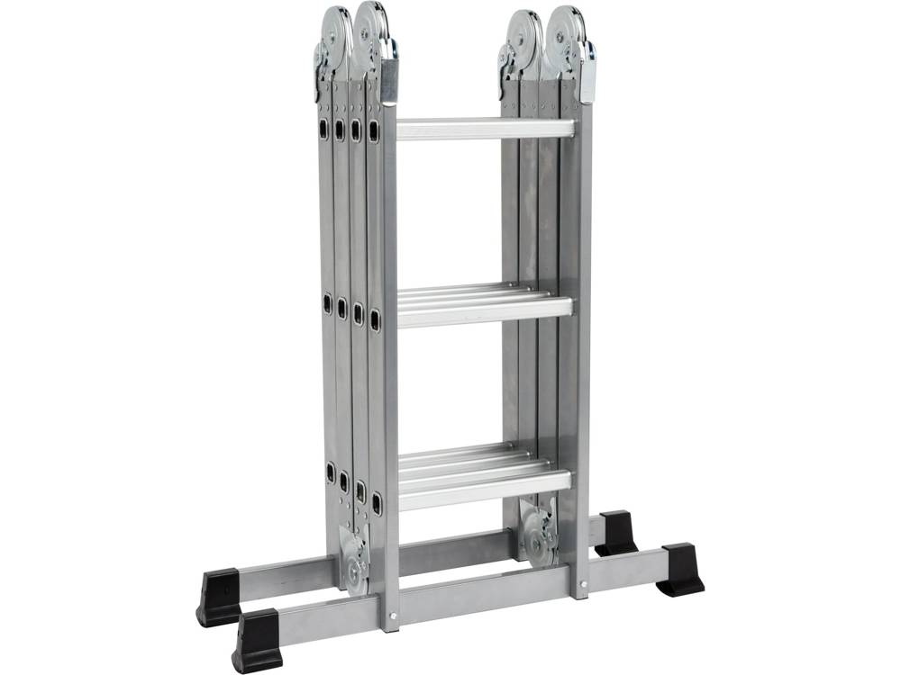 Escalera plegable de tres peldaños