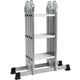 Escalera plegable de tres peldaños