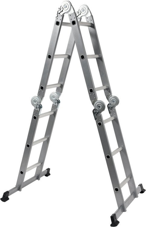 Escalera plegable de tres peldaños