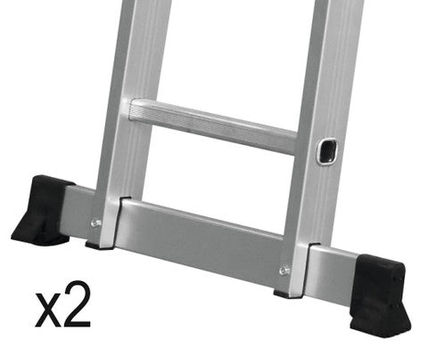 Escalera plegable de tres peldaños