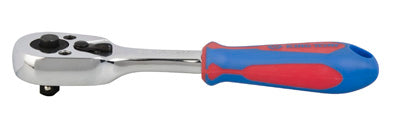 Trinquete 1/4'' Con Boton 140mm 45 Dientes Mango Goma