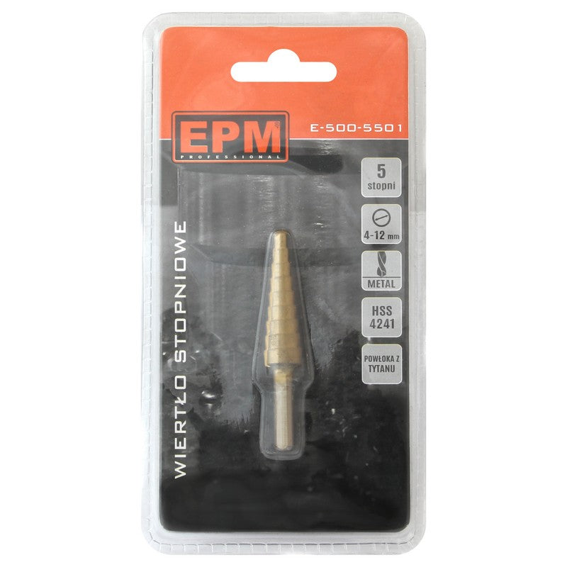Burghiu treptat 4-12mm
