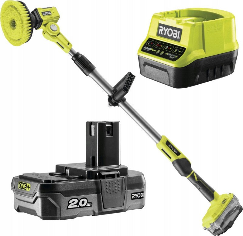 Battery Telescopic Brush R18tps-120g 1*2.0ah One+