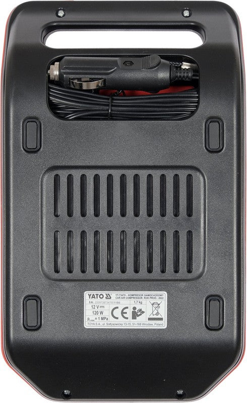 Compresor Auto Cu Display Led 120w