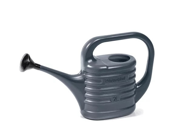 Regador Plástico Zebra 2l - Antracite