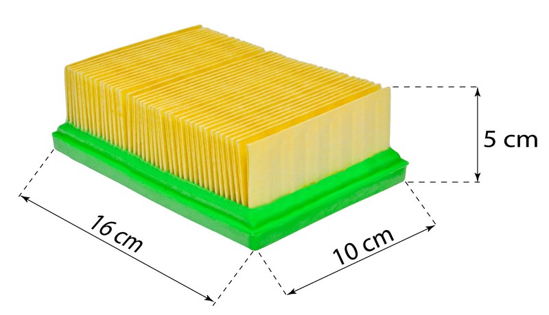 Fladfilter Fk-14 til Karcher Støvsuger Wd4/5/6 Mv4/5/6