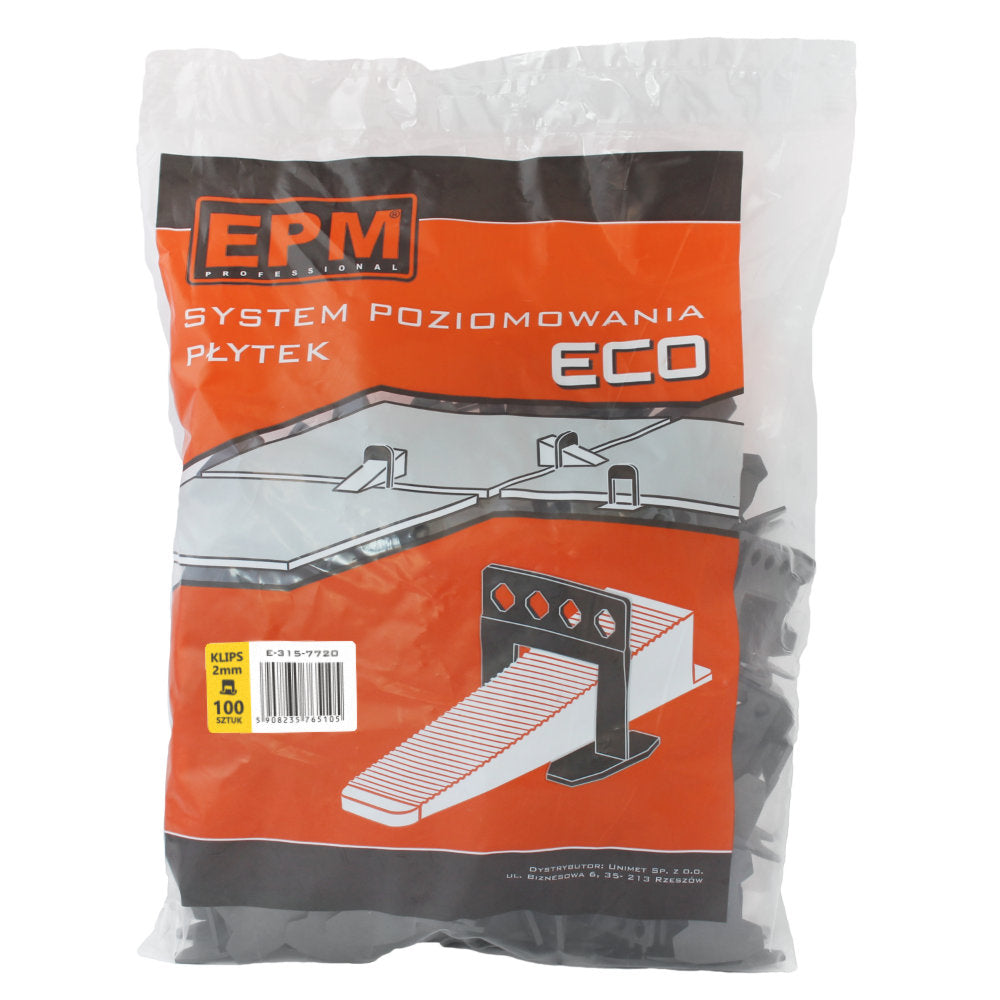 Clips Eco Tile Laying System 100 Pcs 2mm