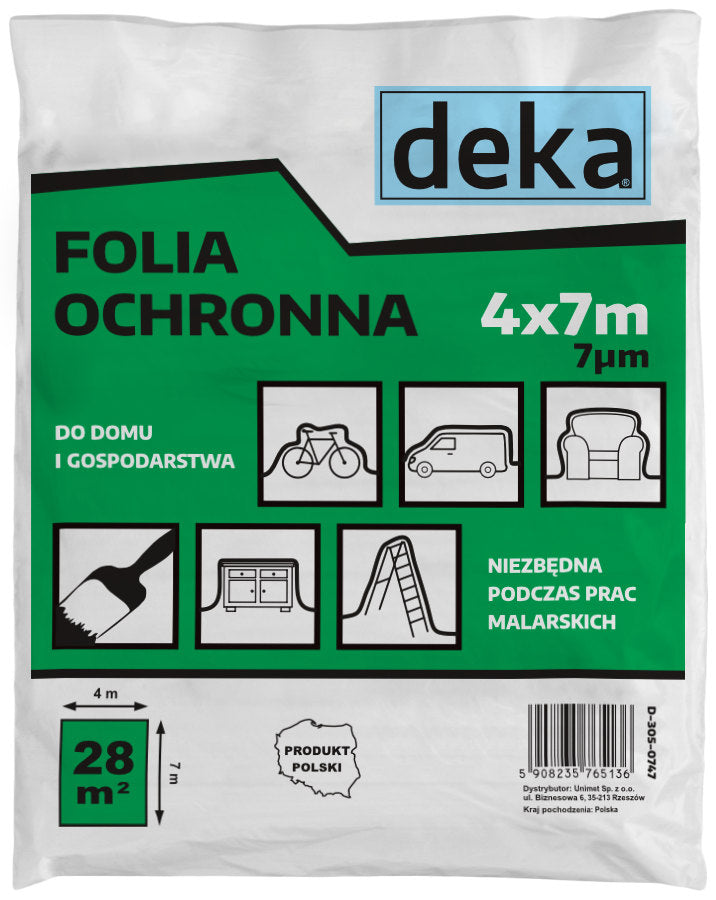 Thin Protective Painting Foil 4x7 0.007