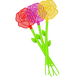 Tapette à mouches à fleurs