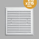 Ventilation Grille 215*215mm White