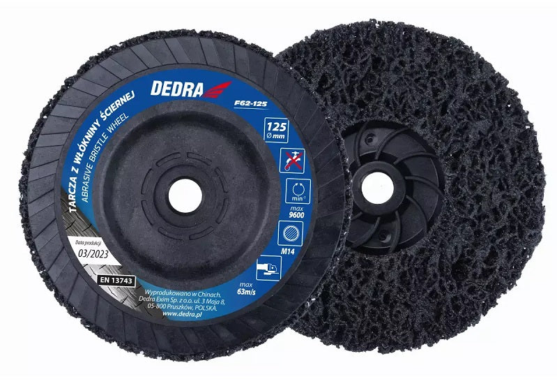 Disque fibre abrasif 125mm M14