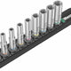 Sraith Soicéid Tionchair Fada 1/4'' 5-13mm 9 ríomhaire.