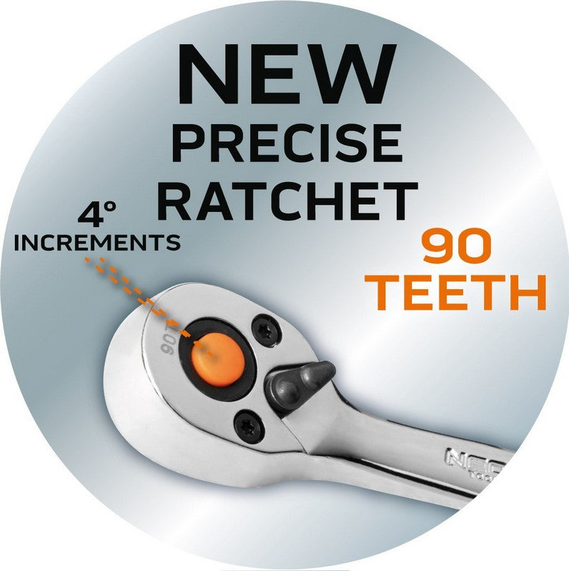 Sraith de Wrenches Soicéad 1/4'' 14 ríomhaire 6-uillinn