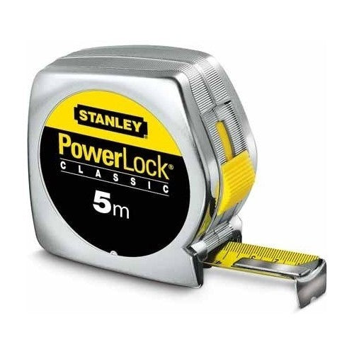 Powerlock Measure Chrome Plastic Housing 5m/19mm [k]