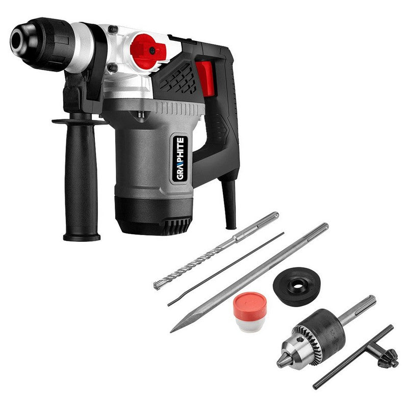 Sds+ Rotary Hammer 900w Impact 4j Case