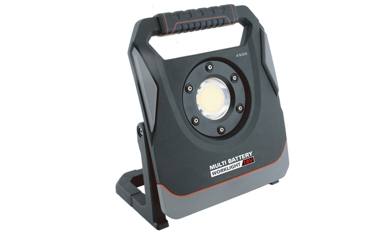 Portable Led Lamp 45w 4500lm Rechargeable Milw. Bosch Makita Dewa.