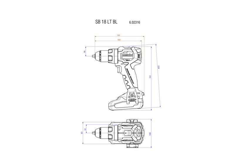 Combo Kit 18v Sb 18 Lt Bl + Ssd 18 Lt 200 Bl 2*5,2ah