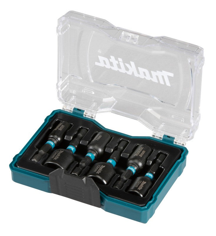 1/4'' Impact Black Socket Set 6 st